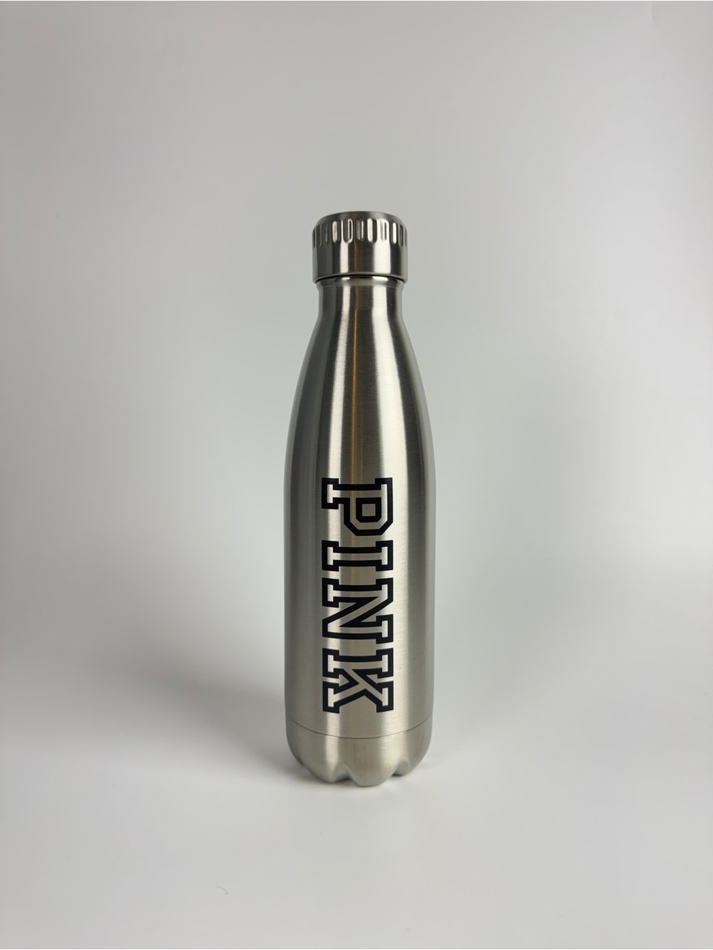 PINK Victoria's Secret Silver Water Bottle 500ml